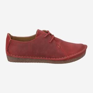 Clarks Artisan Originals Women’s 7 Janey Mae Beeswax Ox Blood Red Leather Shoes